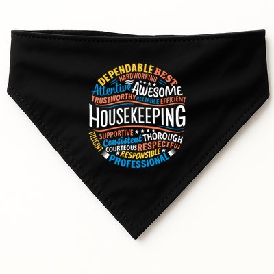 Housekeeping Appreciation Gifts Environmental Services Week USA-Made Doggie Bandana