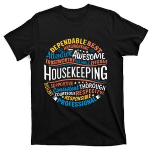 Housekeeping Appreciation Gifts Environmental Services Week T-Shirt