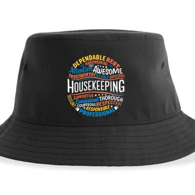 Housekeeping Appreciation Gifts Environmental Services Week Sustainable Bucket Hat