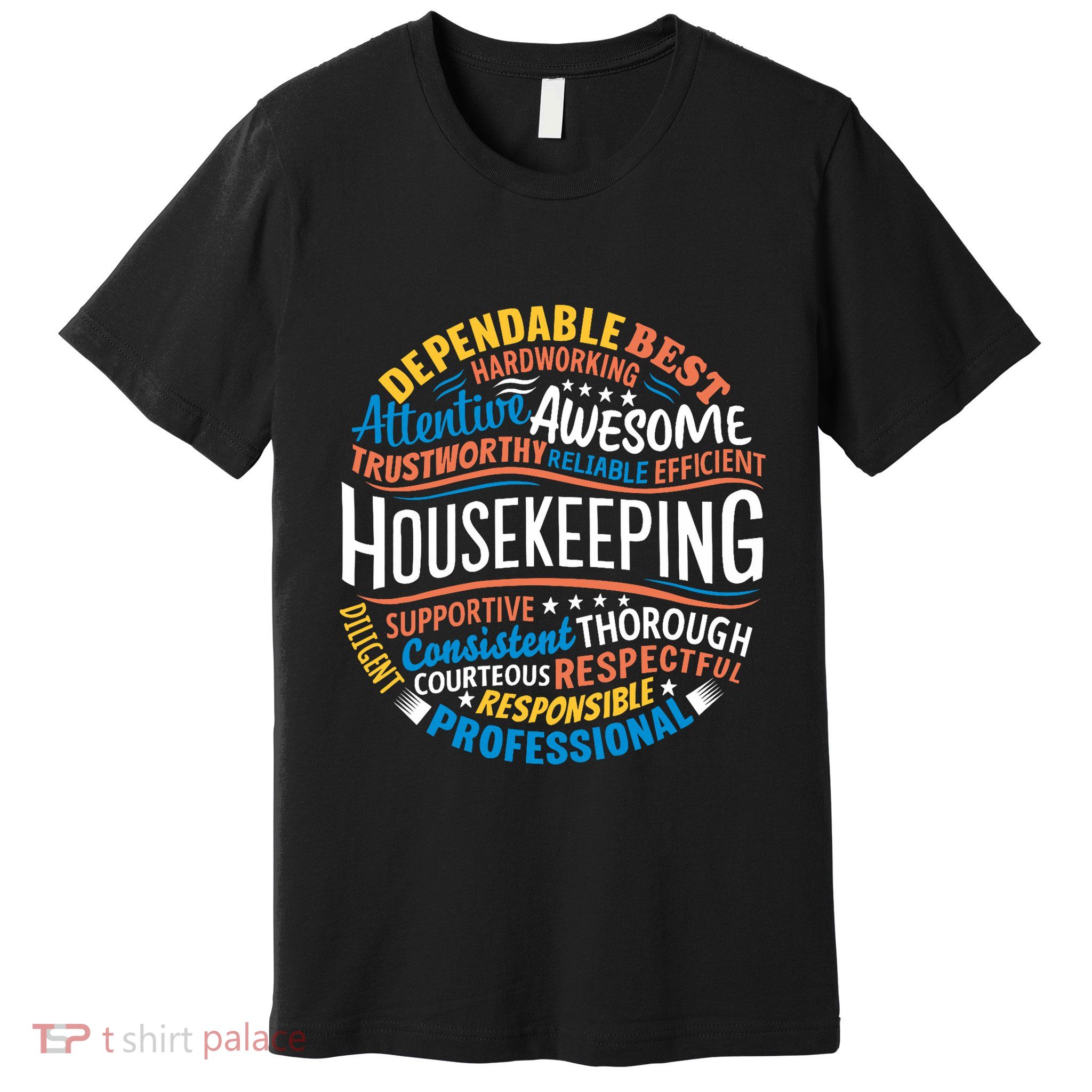 Housekeeping Appreciation Gifts Environmental Services Week Premium T-Shirt