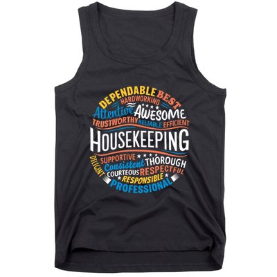 Housekeeping Appreciation Gifts Environmental Services Week Tank Top