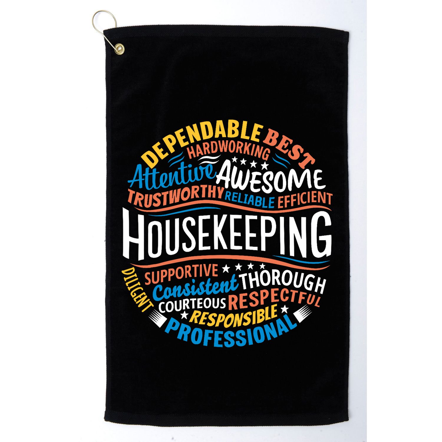Housekeeping Appreciation Gifts Environmental Services Week Golf Towel