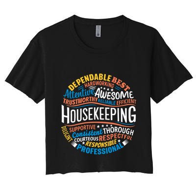 Housekeeping Appreciation Gifts Environmental Services Week Crop Top