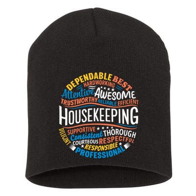 Housekeeping Appreciation Gifts Environmental Services Week Short Acrylic Beanie
