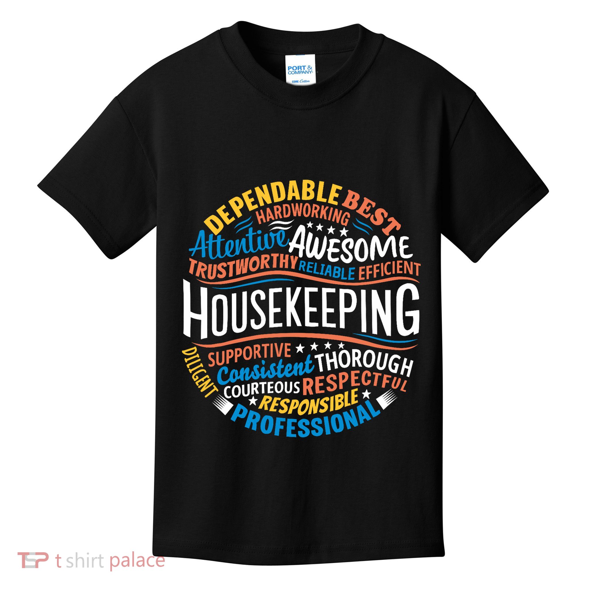 Housekeeping Appreciation Gifts Environmental Services Week Kids T-Shirt