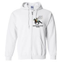 Horses Are God's Apology For Funny Horse Full Zip Hoodie