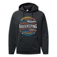 Housekeeping Appreciation Gifts Environmental Services Week Gift Performance Fleece Hoodie