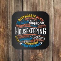 Housekeeping Appreciation Gifts Environmental Services Week Gift Coaster