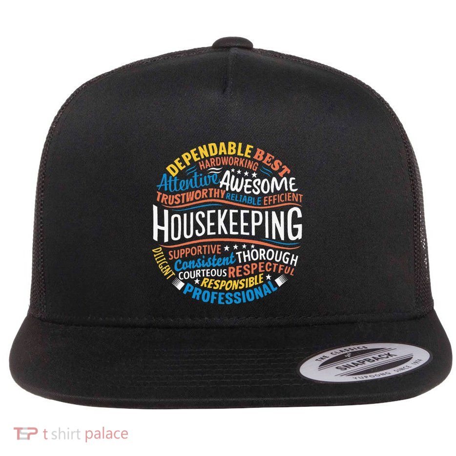 Housekeeping Appreciation Gifts Environmental Services Week Gift Flatbill Hat