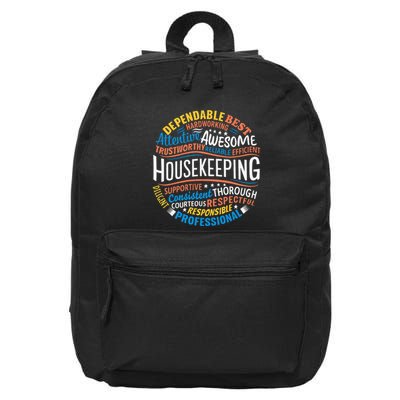 Housekeeping Appreciation Gifts Environmental Services Week Gift 16 in Basic Backpack