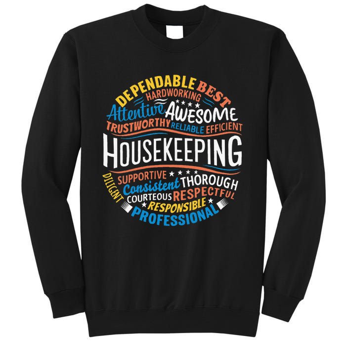 Housekeeping Appreciation Gifts Environmental Services Week Gift Tall Sweatshirt