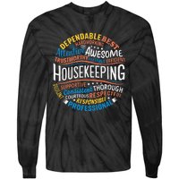 Housekeeping Appreciation Gifts Environmental Services Week Gift Tie-Dye Long Sleeve Shirt