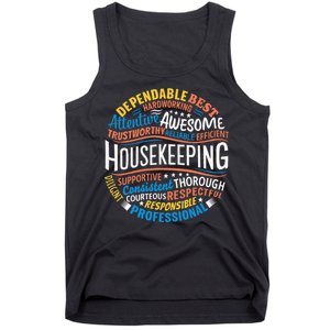 Housekeeping Appreciation Gifts Environmental Services Week Gift Tank Top