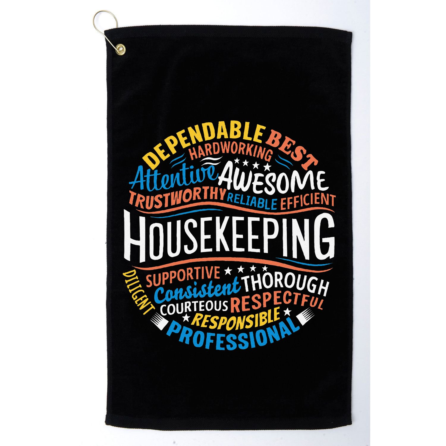 Housekeeping Appreciation Gifts Environmental Services Week Gift Golf Towel