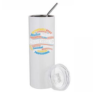 Housekeeping Appreciation Gifts Environmental Services Week Gift Stainless Steel Tumbler