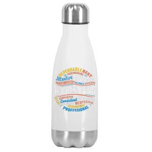 Housekeeping Appreciation Gifts Environmental Services Week Gift Stainless Steel Insulated Water Bottle