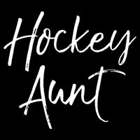 Hockey Aunt Gift Cute Hockey Auntie Sweats Bucket Hat