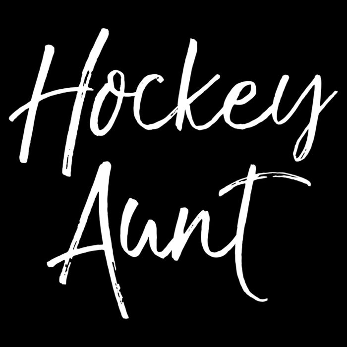 Hockey Aunt Gift Cute Hockey Auntie Sweats Bucket Hat