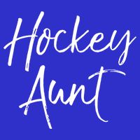 Hockey Aunt Gift Cute Hockey Auntie Sweats Premium T-Shirt