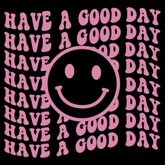 Have A Good Day Retro Smile Face Happy Face Preppy Aesthetic Gift Sustainable Bucket Hat