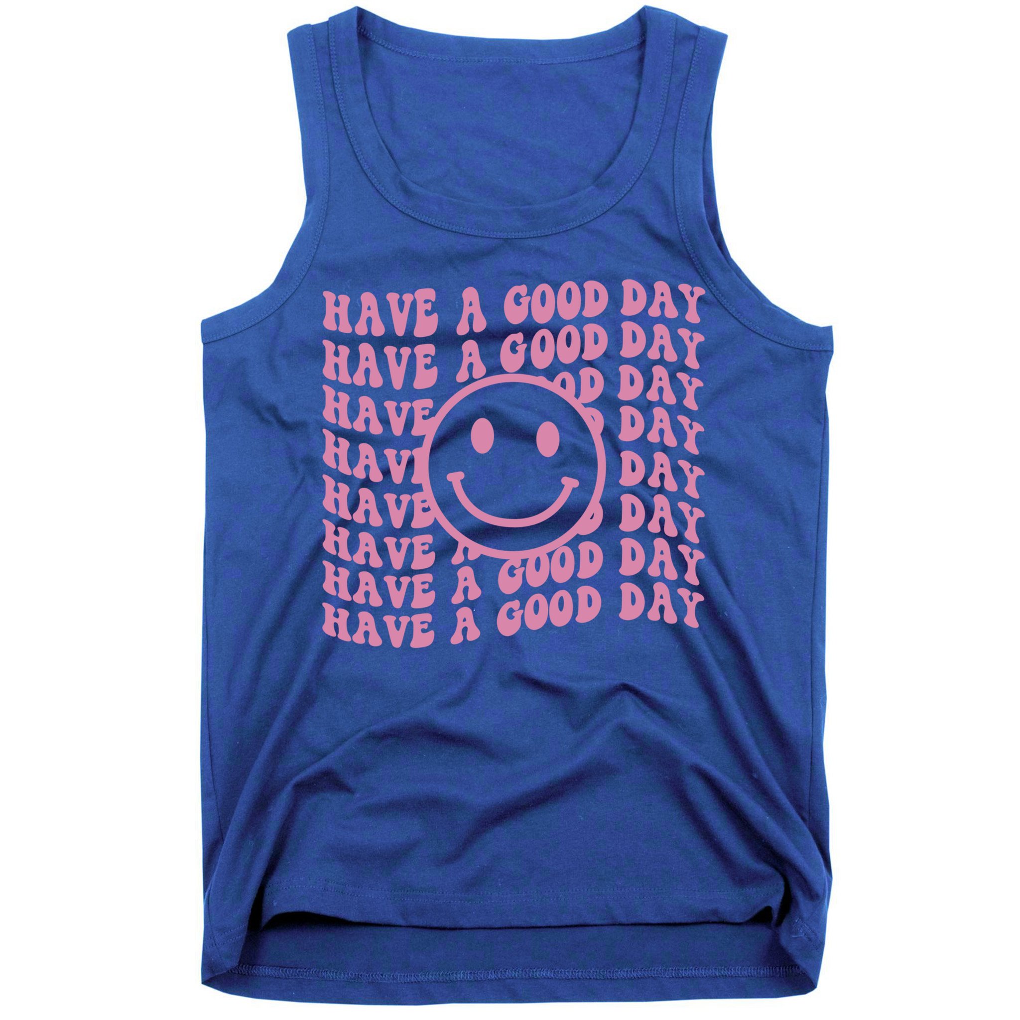 Have A Good Day Retro Smile Face Happy Face Preppy Aesthetic Gift Tank Top