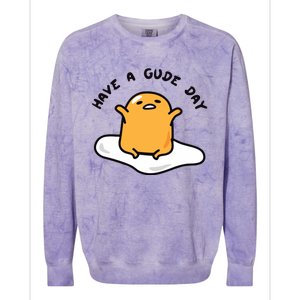 Have A Gude Day Gudetama Colorblast Crewneck Sweatshirt