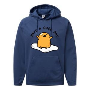 Have A Gude Day Gudetama Performance Fleece Hoodie