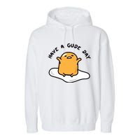 Have A Gude Day Gudetama Garment-Dyed Fleece Hoodie