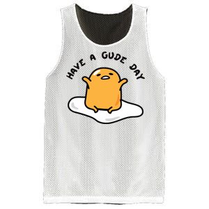 Have A Gude Day Gudetama Mesh Reversible Basketball Jersey Tank