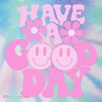Have A Good Day Retro Smile Face Preppy Aesthetic Legacy Tie Dye Trucker Hat