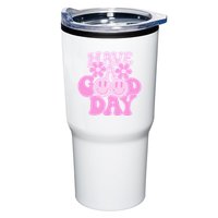Have A Good Day Retro Smile Face Preppy Aesthetic Tumbler