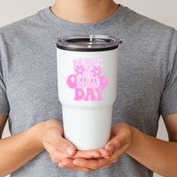Have A Good Day Retro Smile Face Preppy Aesthetic Tumbler