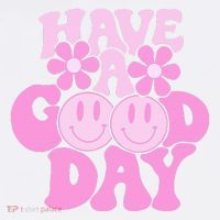 Have A Good Day Retro Smile Face Preppy Aesthetic Poster