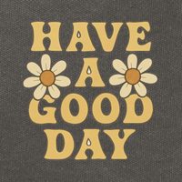 Have a Good Day Cotton Canvas Backpack