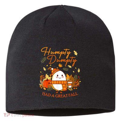 Had A Great Fall Thanksgiving Autumn Season Sustainable Beanie