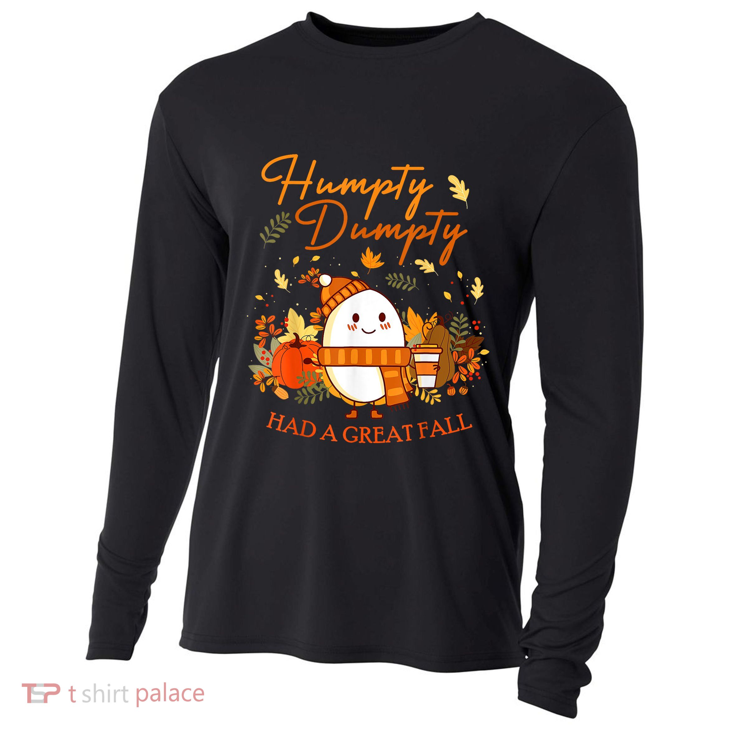 Had A Great Fall Thanksgiving Autumn Season Cooling Performance Long Sleeve Crew
