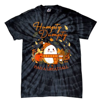 Had A Great Fall Thanksgiving Autumn Season Tie-Dye T-Shirt