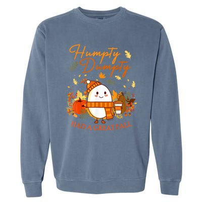 Had A Great Fall Thanksgiving Autumn Season Garment-Dyed Sweatshirt