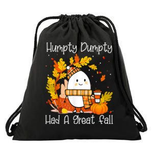 Had A Great Fall Happy Fall Yall Thanksgiving Drawstring Bag