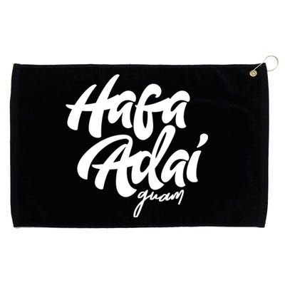 Hafa Adai Guam Gift Vintage Funny Gift For Guaian 671 Seal Gift Grommeted Golf Towel