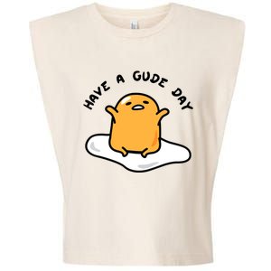 Have A Gude Day Gudetama Garment-Dyed Women's Muscle Tee