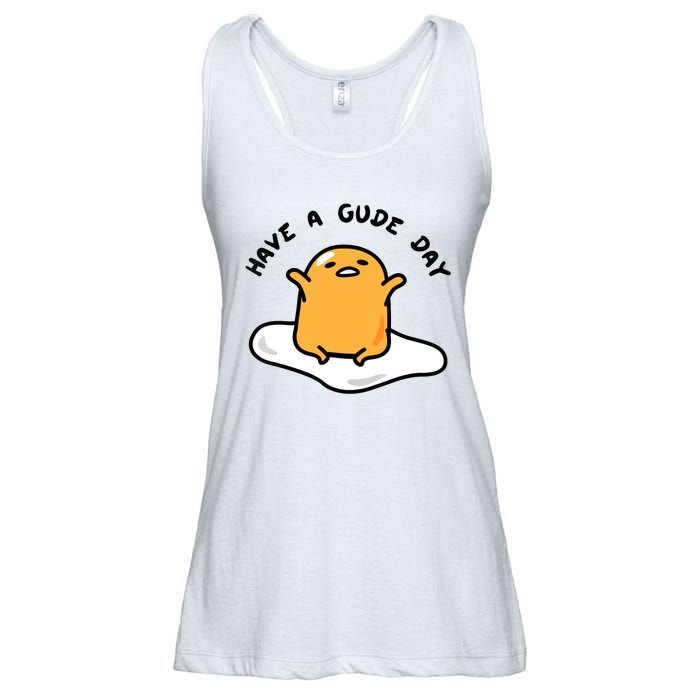 Have A Gude Day Gudetama Ladies Essential Flowy Tank