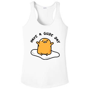 Have A Gude Day Gudetama Ladies PosiCharge Competitor Racerback Tank