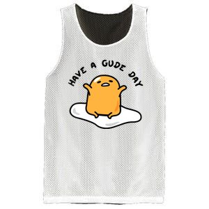 Have A Gude Day Gudetama Mesh Reversible Basketball Jersey Tank