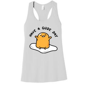 Have A Gude Day Gudetama Women's Racerback Tank