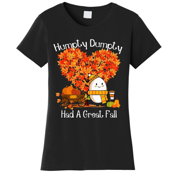 Had A Great Fall Autumn Leaves Thanksgiving Women's T-Shirt