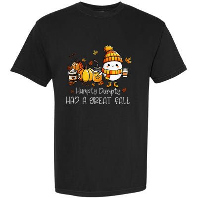 Had A Great Fall Egg Thanksgiving Autumn Funny Garment-Dyed Heavyweight T-Shirt