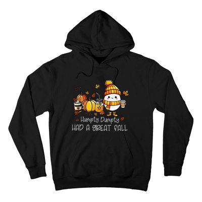 Had A Great Fall Egg Thanksgiving Autumn Funny Hoodie