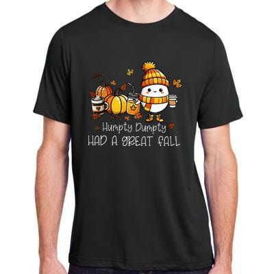 Had A Great Fall Egg Thanksgiving Autumn Funny Adult ChromaSoft Performance T-Shirt