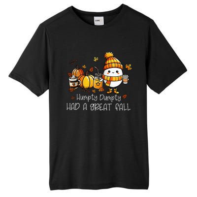 Had A Great Fall Egg Thanksgiving Autumn Funny Tall Fusion ChromaSoft Performance T-Shirt